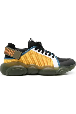 Moschino Sneakers med colourblock og snøre