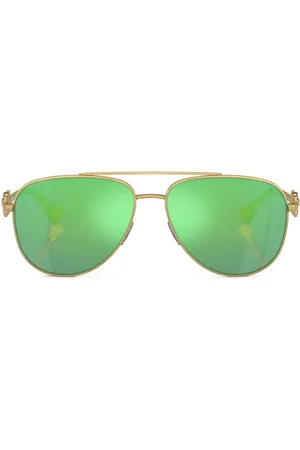 VERSACE Pilot-solbriller med spejlglas