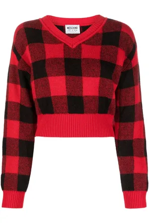 Moschino Blazer med ternet mønster