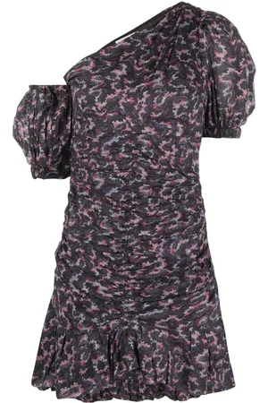Marant Etoile Kort asymmetrisk Lecia kjole