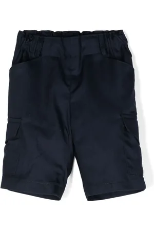 SIOLA Shorts i twill med lige ben
