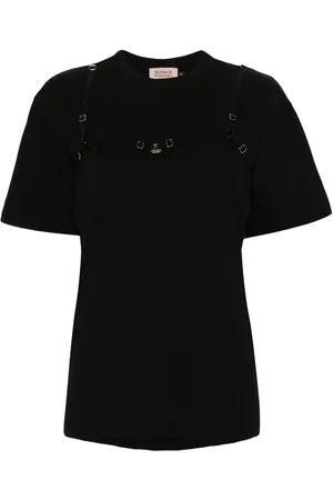 MURMUR T-shirt med strop-detalje