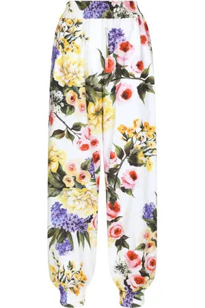Dolce & Gabbana Joggingbukser med blomstertryk