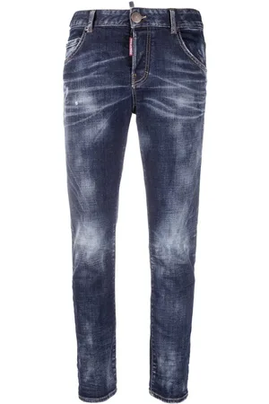 Dsquared2 Skinny-jeans med bleget effekt