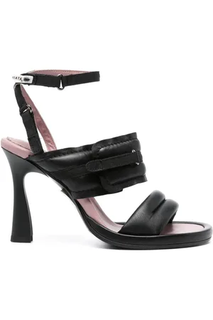 Premiata Polstrede quiltede 100mm sandaler