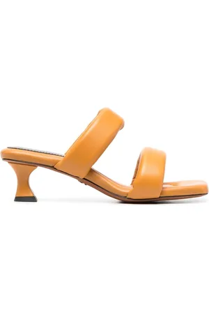 Proenza Schouler Polstrede 60mm mules med dobbeltrem