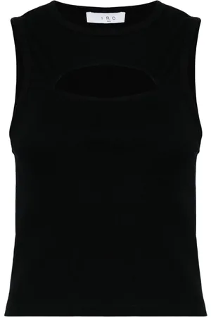 IRO Pina tanktop med udskæringsdetalje