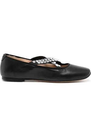 Casadei Ballerinaer med krystaludsmykning