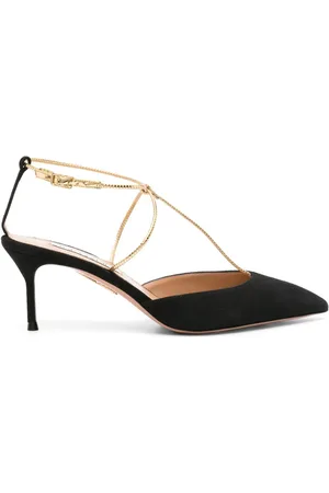 Aquazzura Roman Romance 65mm pumpers i ruskind