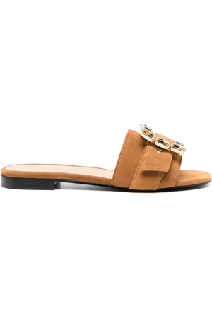 Madison.Maison Madison Maison Fade sandaler med juveludsmykket spænde