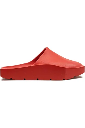 Jordan Air Hex Triple Red mules