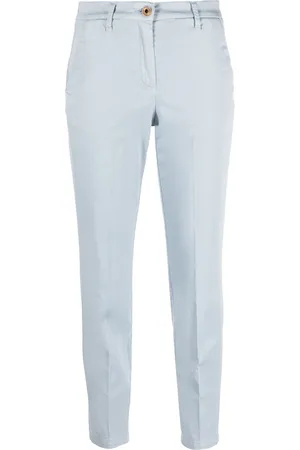 Jacob Cohen Cropped bukser med broderet logo