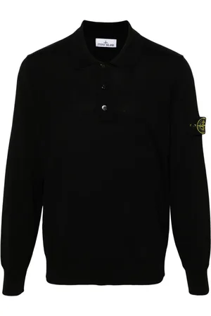 Stone Island Polo med kompasmærke