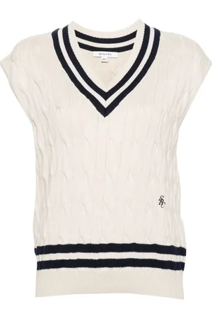 Sporty & Rich Kabelstrikket top