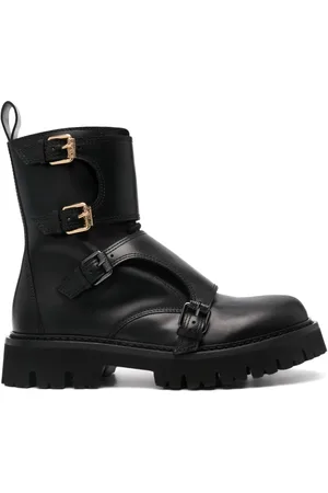 Moschino Ankelstøvler i læder