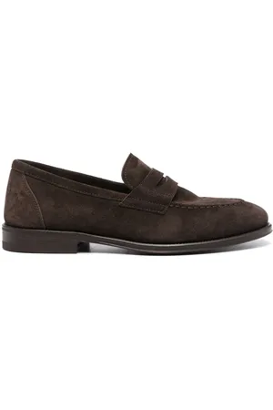 HENDERSON BARACCO Ruskinds-loafers med penny-slot-detalje