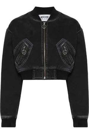 Moschino Bomberjakke i denim