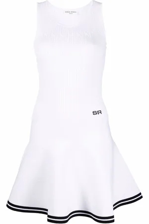 Sonia by Sonia Rykiel Kort pointelle-strikket kjole med nederdel