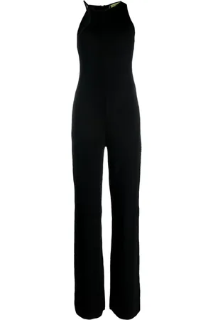 GAUGE81 Asymmetrisk ribstrikket Casona jumpsuit