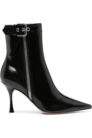 Gianvito Rossi 95mm ankelstøvler i læder