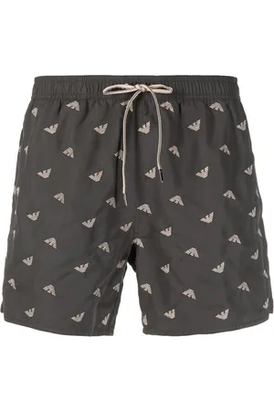 Emporio Armani Shorts med elastisk talje og logotryk