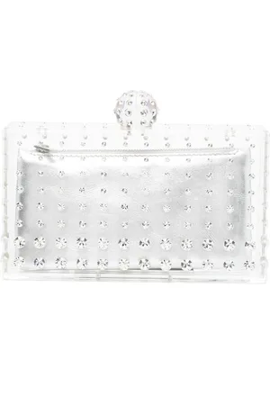 Aquazzura Clutch med rhinstenudsmykning