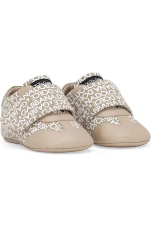Dolce & Gabbana Sneakers med logotryk og burrelukning