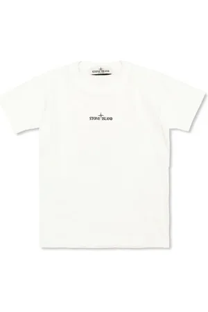 Stone Island T-shirt med kompastryk