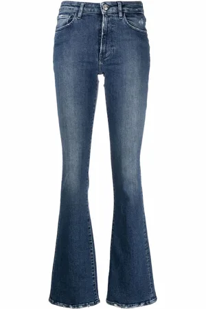 3x1 Stenvaskede jeans med svaj