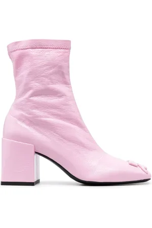 Courrèges 70mm læderstøvler