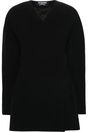 Jacquemus Kort La Oval Robe kjole