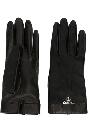 Prada Handsker med trekantet logo
