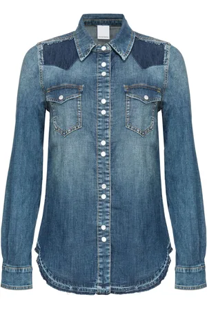 Pinko Denimskjorte med paneler