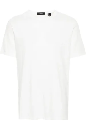 THEORY Essentiel T-shirt med slub-tekstur