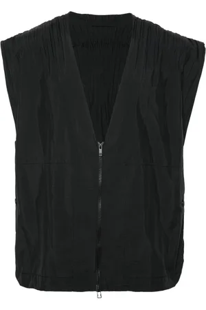 Issey Miyake Cascade vest med plisseret detalje