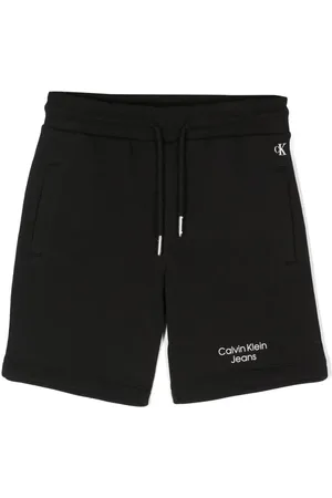Calvin Klein Shorts med snoretræk og logotryk
