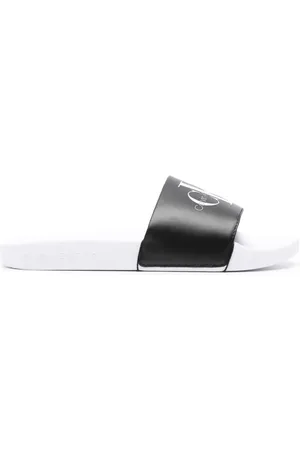 Calvin Klein Sandaler i genanvendt polyester med logotryk