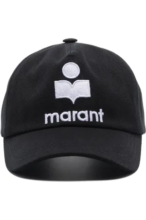 Isabel Marant Kasket med seks paneler og broderet logo