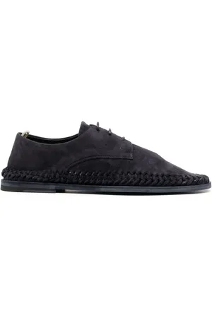 Officine creative Brogues i ruskind med snøre
