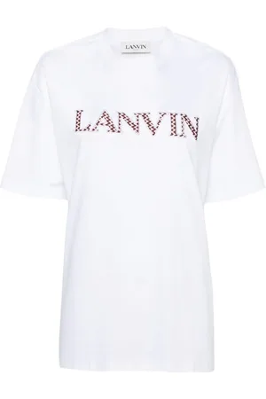 Lanvin T-shirt med logomærker