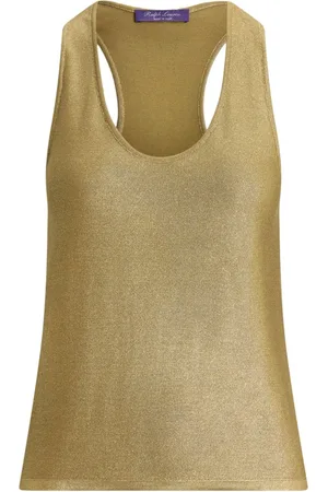 Ralph Lauren Tanktop med metallisk effekt