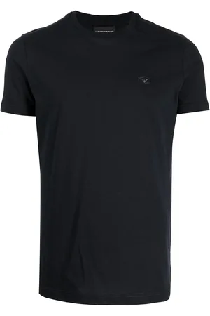 Emporio Armani Kortærmet T-shirt med logomærke