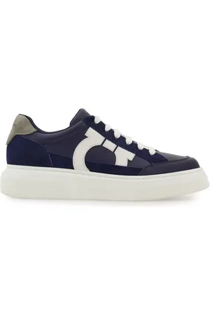 Salvatore Ferragamo Gancini sneakers i læder