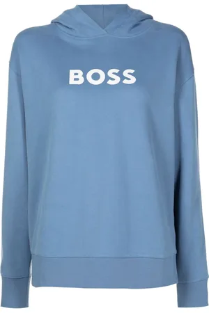 HUGO BOSS Hættetrøje med logotryk