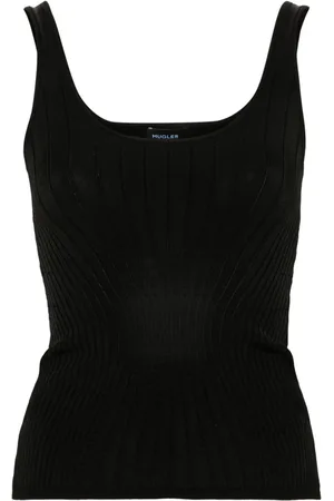 MUGLER Strikket tanktop