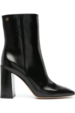 Gianvito Rossi Christina 95mm ankelstøvler med læder