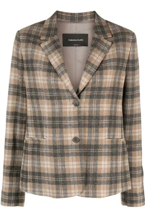 Fabiana Filippi Skotskternet blazer