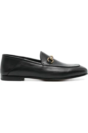 Gucci Loafers i læder med Horsebit-detalje