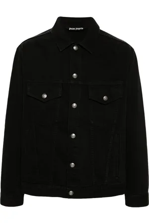 Palm Angels Denimjakke med monogram