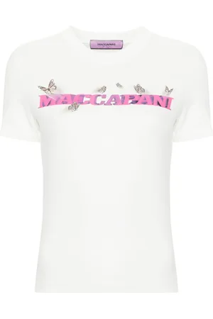 MACCAPANI T-shirt med logotryk